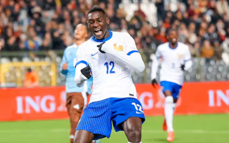 Kolo Mouani je dvakrat zadel, Francija je premagala Belgijo z 2:1